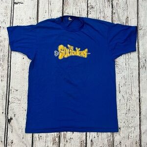 Vintage 80s The Golden Years Blue Single Stitch Screen Stars Crewneck Tee Tshirt
